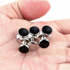 Black Classical Shirt Tuxedo Cufflinks