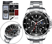 Waterproof Stainless Steel Chronograph Wrist Watch